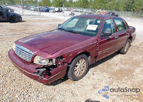 2004 Ford Crown Victoria Lx из США, поврежденный, VIN 2FAFP74W54X101416